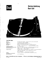 Dual 1210-Service-Manual 